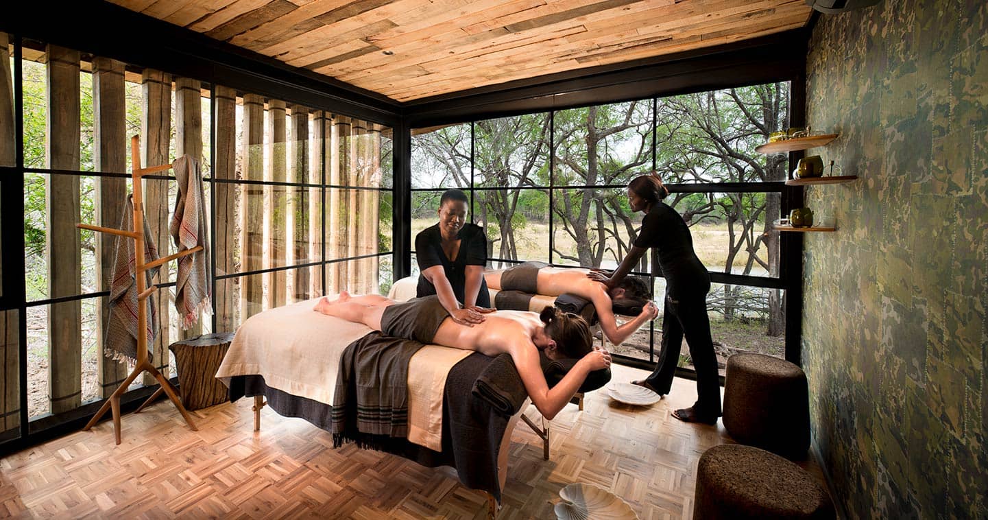 Enjoy a massage in the spa at Tengile Lodge in Sabi Sands