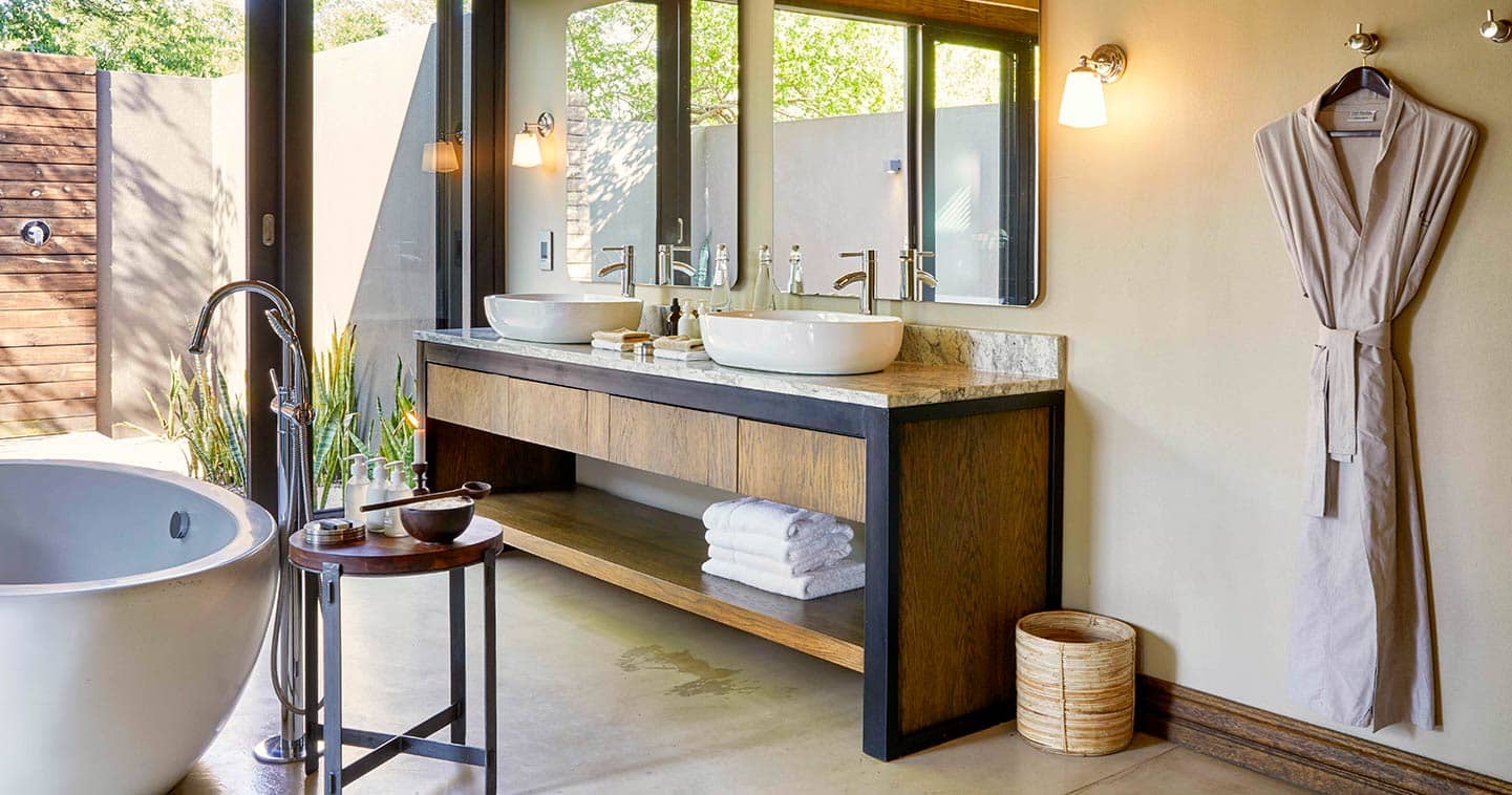 Bathroom at the Hinkwenu Residence in Kruger National Park